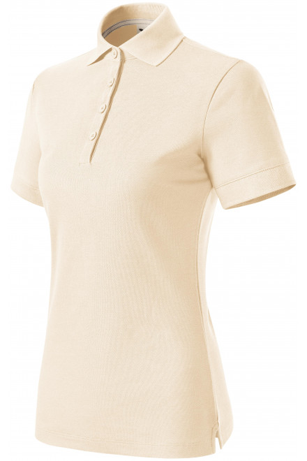 Dámská polokošile z organické bavlny, mandlová, levná jednobarevná trička