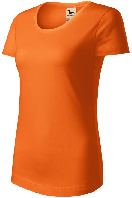 Dámské triko, organická bavlna, oranžová
