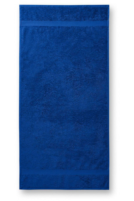 Levná bavlněná osuška hrubá, kráľovská modrá, levné ručníky