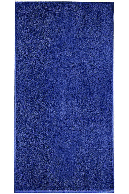 Levná bavlněná osuška, kráľovská modrá, levné ručníky