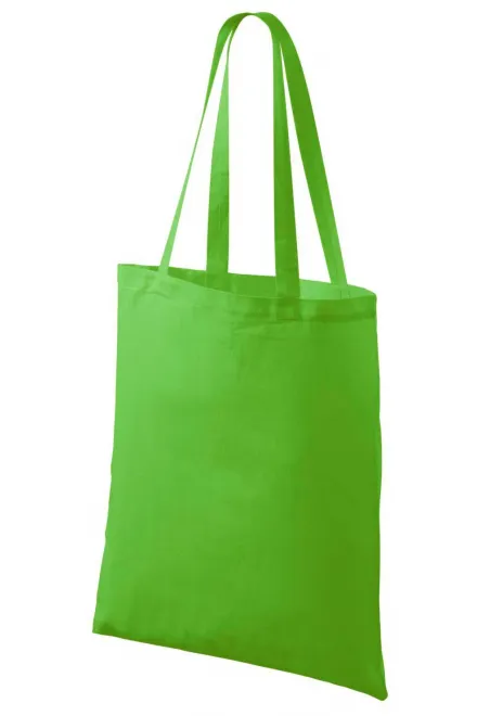 Levná nákupní taška malá, jablkově zelená