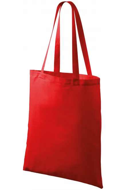 Levná nákupní taška malá, červená