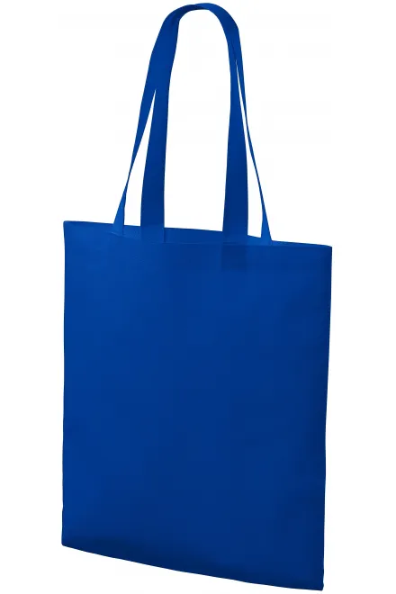 Levná nákupní taška středně velká, kráľovská modrá