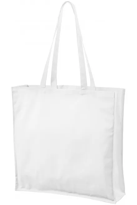 Levná nákupní taška velká, bílá