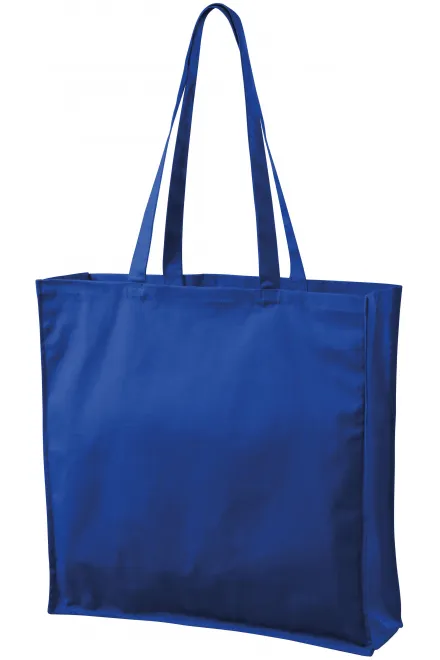 Levná nákupní taška velká, kráľovská modrá