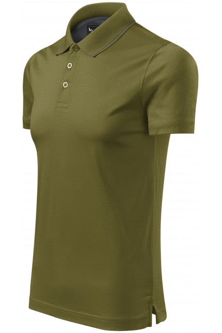 Levná pánská elegantní polokošile mercerovaná, avokádová, levná pánská trička