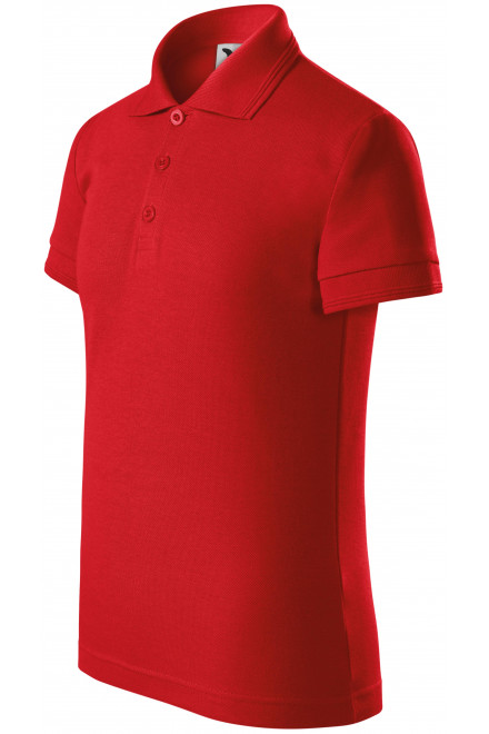 Levná polokošile pro děti, červená, levná dětská trička