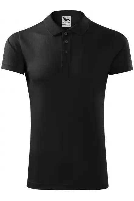 Levná polokošile sportovní - černá, XL