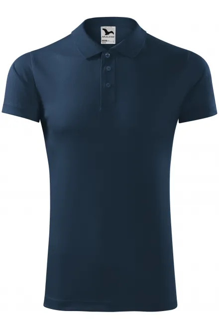 Levná polokošile sportovní - tmavomodrá, XL