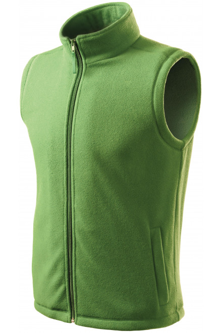 Levná vesta klasická, hrášková zelená, levné vesty