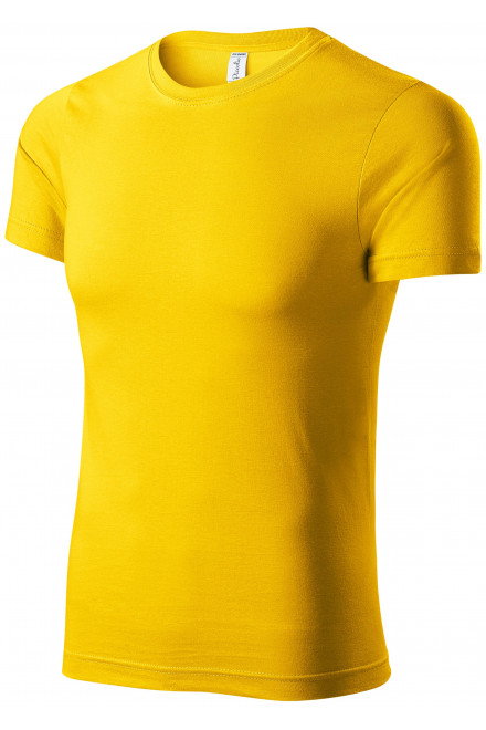 Levné dětské lehké tričko, žlutá