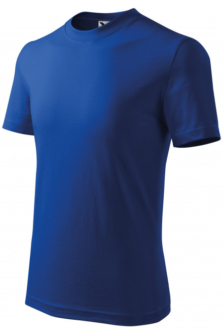 Levné dětské tričko klasické, kráľovská modrá, levná dětská trička