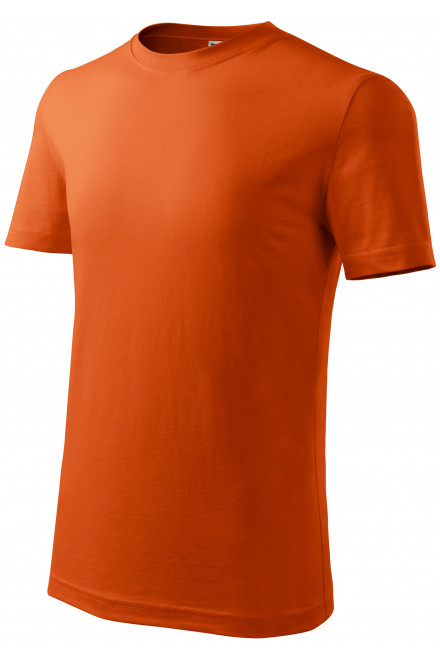 Levné dětské tričko klasické, oranžová, levná dětská trička