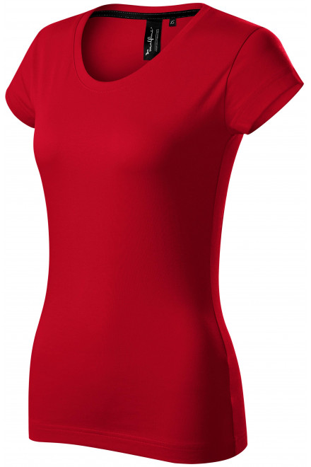 Levné exkluzivní dámské tričko, formula red, levná bavlněná trička