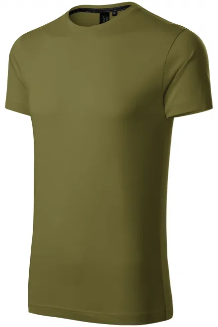 Levné exkluzivní pánské tričko, avokádová
