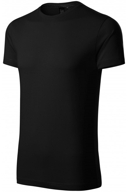 Levné exkluzivní pánské tričko, černá