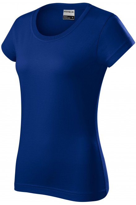Levné odolné dámské tričko tlustší, kráľovská modrá, levná modrá trička