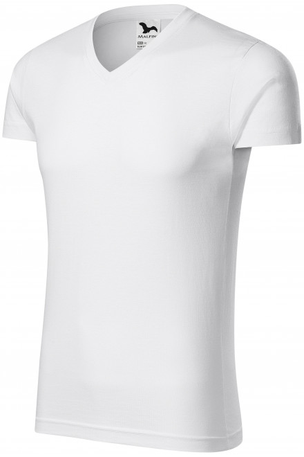 Levné pánské přiléhavé tričko, bílá, levná pánská trička