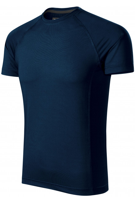 Levné pánské sportovní tričko, tmavomodrá, levná trička na potisk