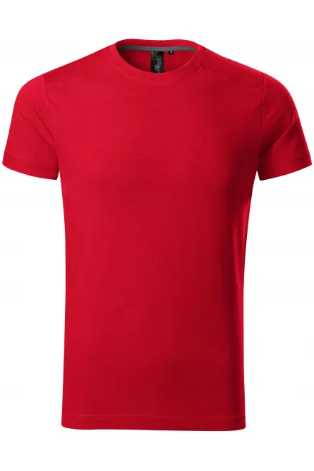 Levné pánské triko ozdobené - formula red, L