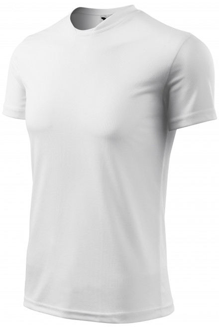 Levné sportovní tričko pro děti, bílá, levná dětská trička