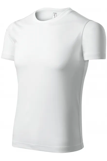 Levné sportovní tričko unisex, bílá