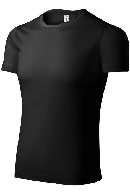 Levné sportovní tričko unisex, černá