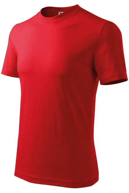 Levné tričko klasické, červená