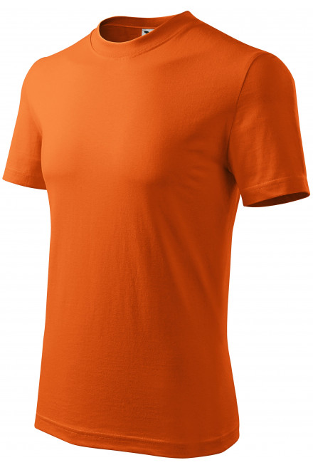 Levné tričko klasické, oranžová
