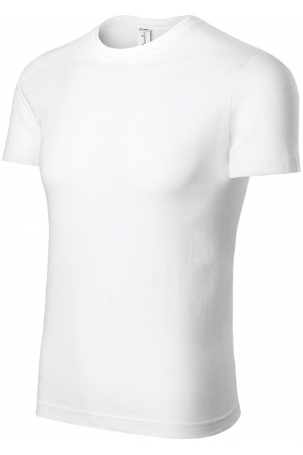 Levné tričko lehké, bílá, levná bavlněná trička