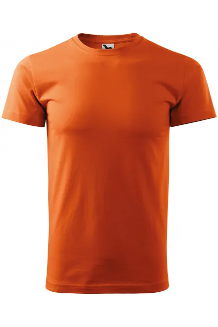 Levné tričko vyšší gramáže unisex - oranžová, XS