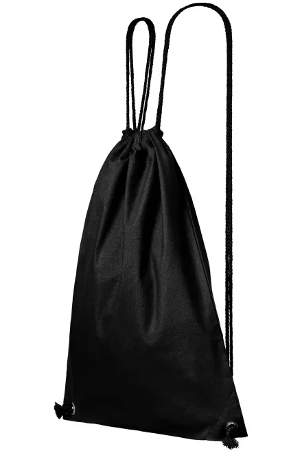 Levný bavlněný lehký batoh, černá