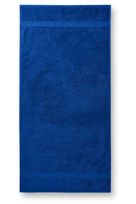 Levný bavlněný ručník hrubší, kráľovská modrá
