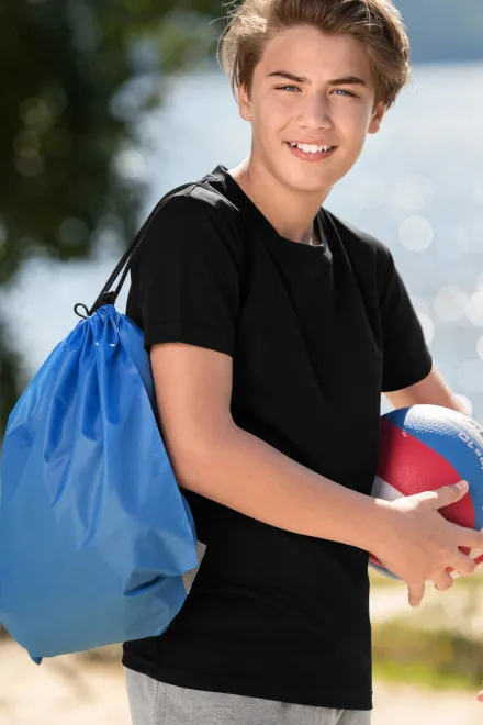 Levné sportovní tričko pro děti, černá