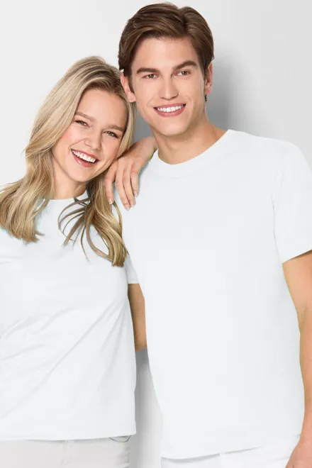 Levné tričko lehké, bílá